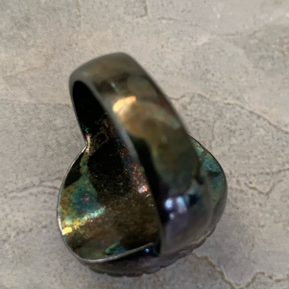 Hematite Stone Ring - image 5